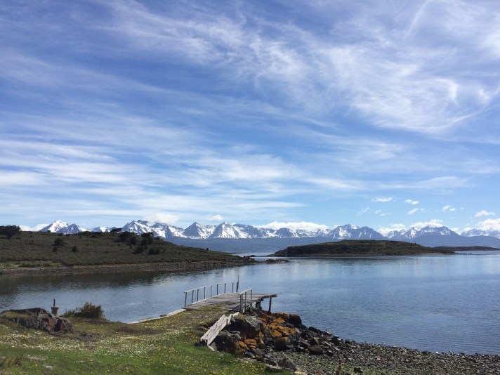 The Beagle Channel in Tierra del Fuego