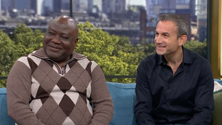 Guy and Elliott on ITV's This Morning